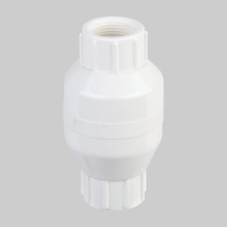 Proline 3/4 In. PVC Schedule 40 Spring Loaded Check Valve 101-104
